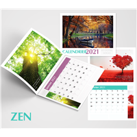 Calendrier 2021, Zen