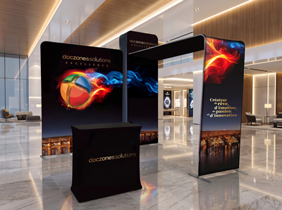 Kiosque promotionnel / Promo Booth