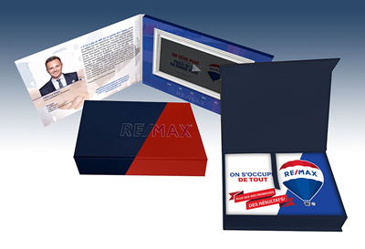 Remax, brochure vidéo de luxe / Video Brochure Deluxe Kit