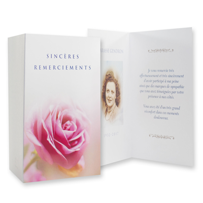 Cartes de remerciements / Thank-You Cards