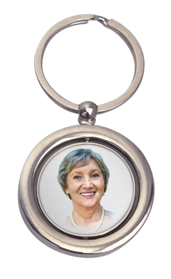 Porte-clés pivotant / Swivel key ring